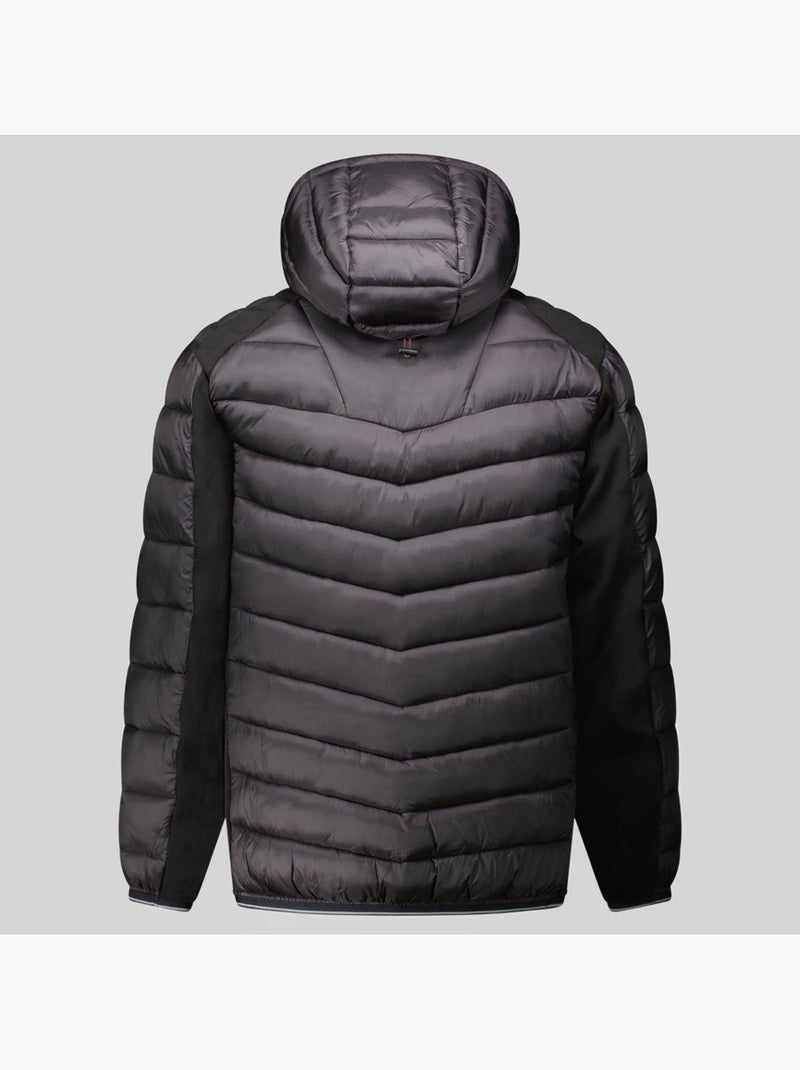 Casaco acolchoado com capuz derylo – geographical norway Preto - Kiabi