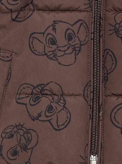 Casaco acolchoado com capuz 'Disney' 'O Rei Leão' - Kiabi