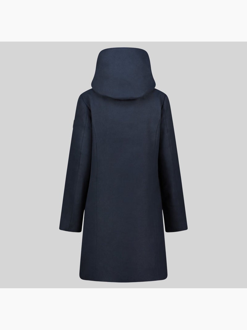 Casaco acolchoado com capuz doria – geographical norway Azul-marinho - Kiabi