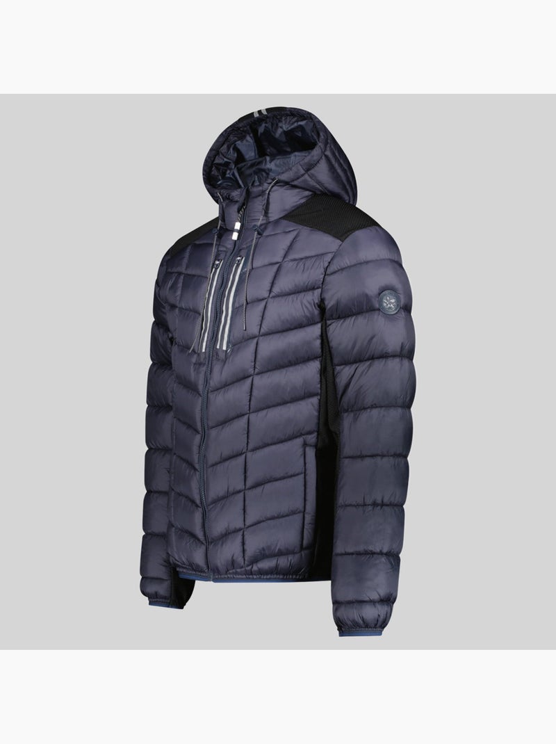 Casaco acolchoado com capuz dubo – geographical norway Azul-marinho - Kiabi