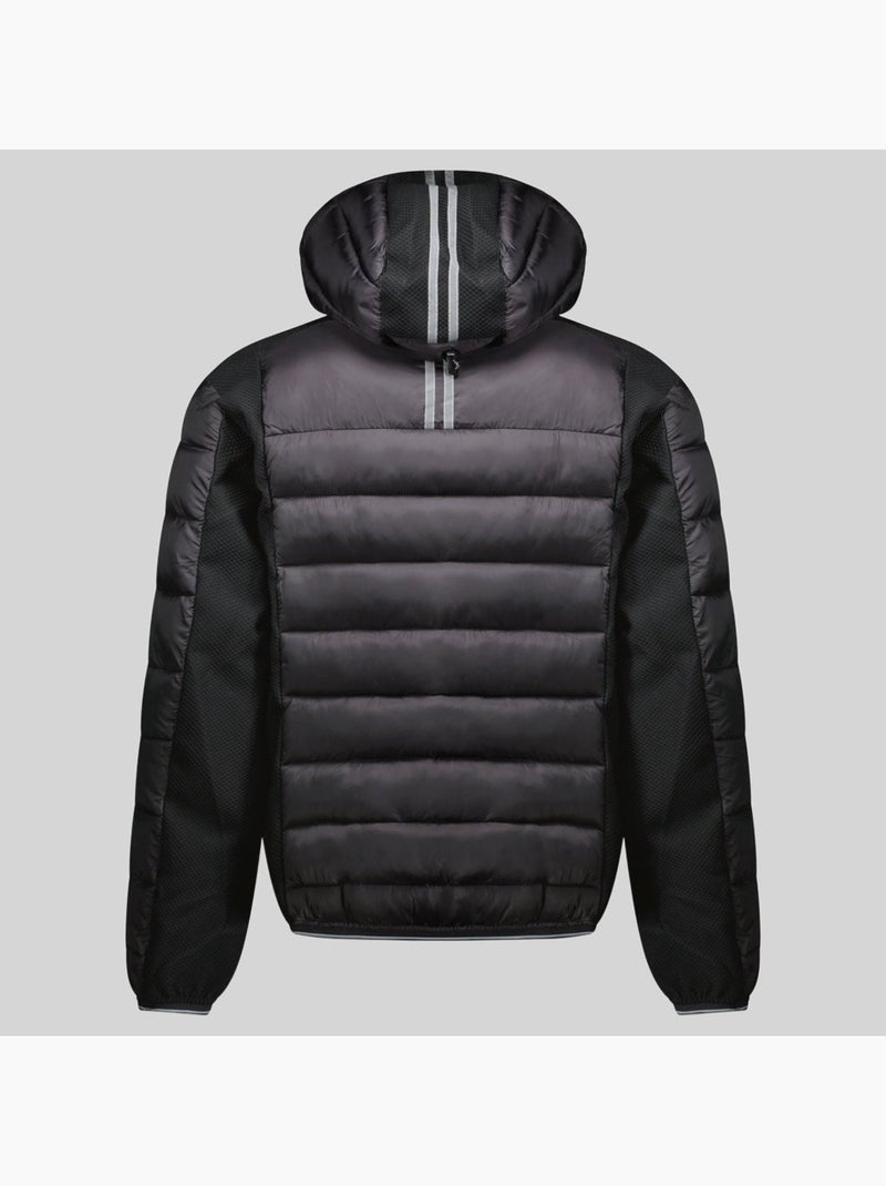 Casaco acolchoado com capuz dubo – geographical norway Preto - Kiabi