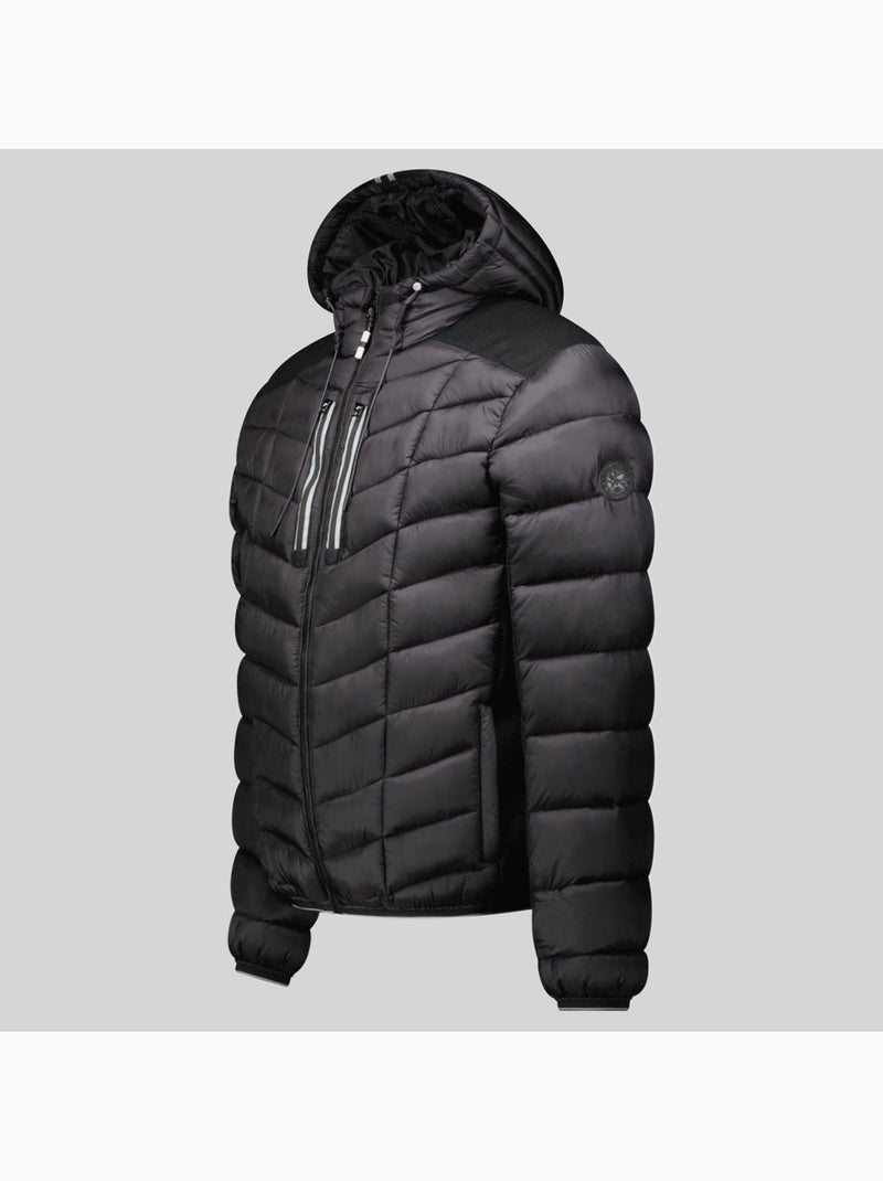 Casaco acolchoado com capuz dubo – geographical norway Preto - Kiabi