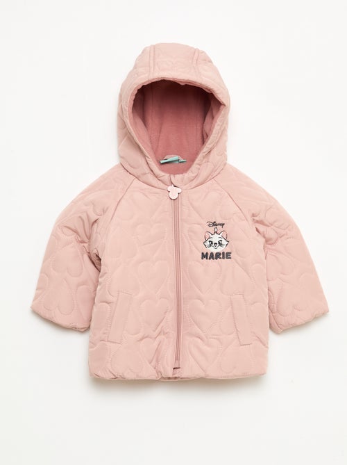 Casaco acolchoado com capuz forrado a polar 'Disney' 'Marie' - Kiabi