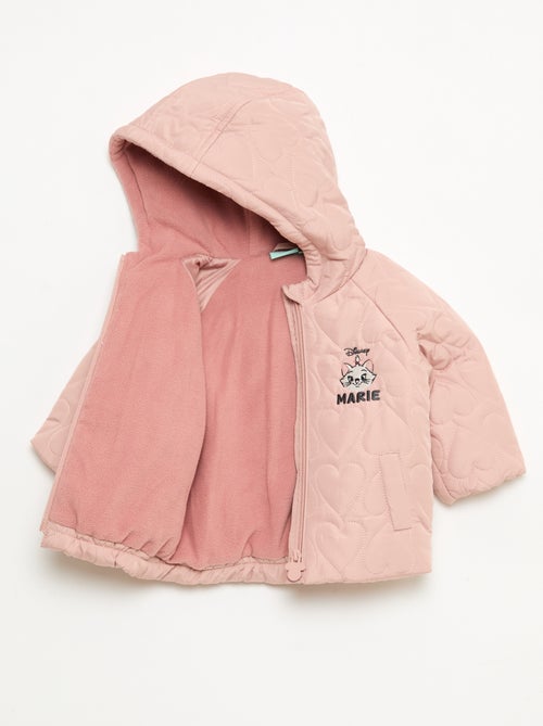 Casaco acolchoado com capuz forrado a polar 'Disney' 'Marie' - Kiabi