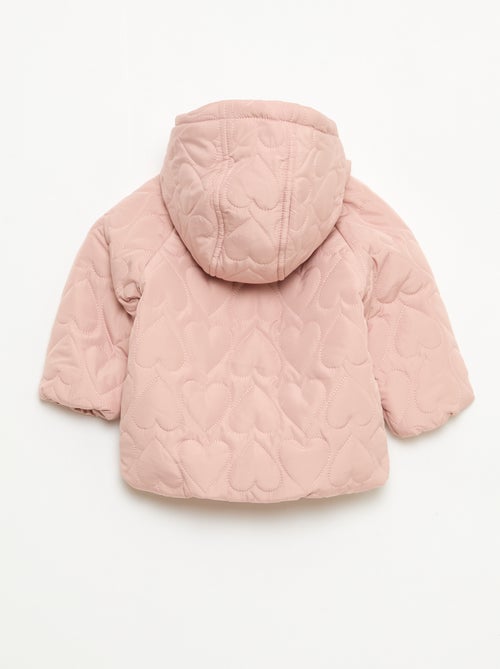 Casaco acolchoado com capuz forrado a polar 'Disney' 'Marie' - Kiabi