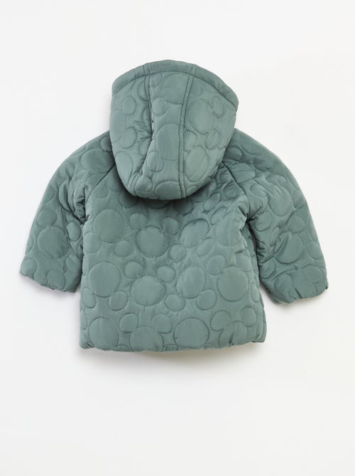 Casaco acolchoado com capuz forrado a polar 'Disney' 'Mickey' - Kiabi