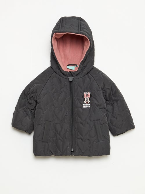Casaco acolchoado com capuz forrado a polar 'Disney' 'Minnie' - Kiabi