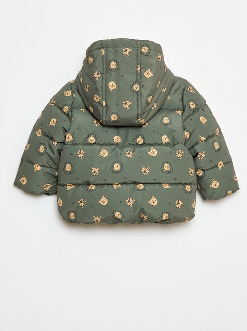 Casaco Acolchoado com Capuz - Kiabi