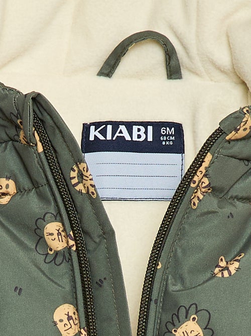 Casaco Acolchoado com Capuz - Kiabi