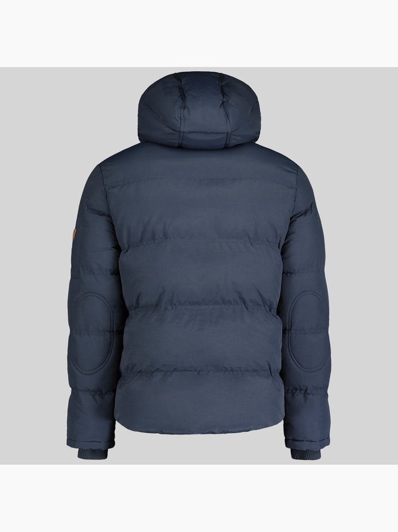 Casaco acolchoado com capuz verveine – geographical norway Azul-marinho - Kiabi