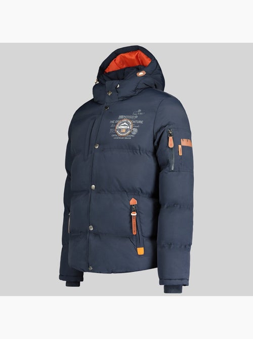 Casaco acolchoado com capuz verveine – geographical norway - Kiabi Casaco acolchoado com capuz verveine – geographical norway - Kiabi