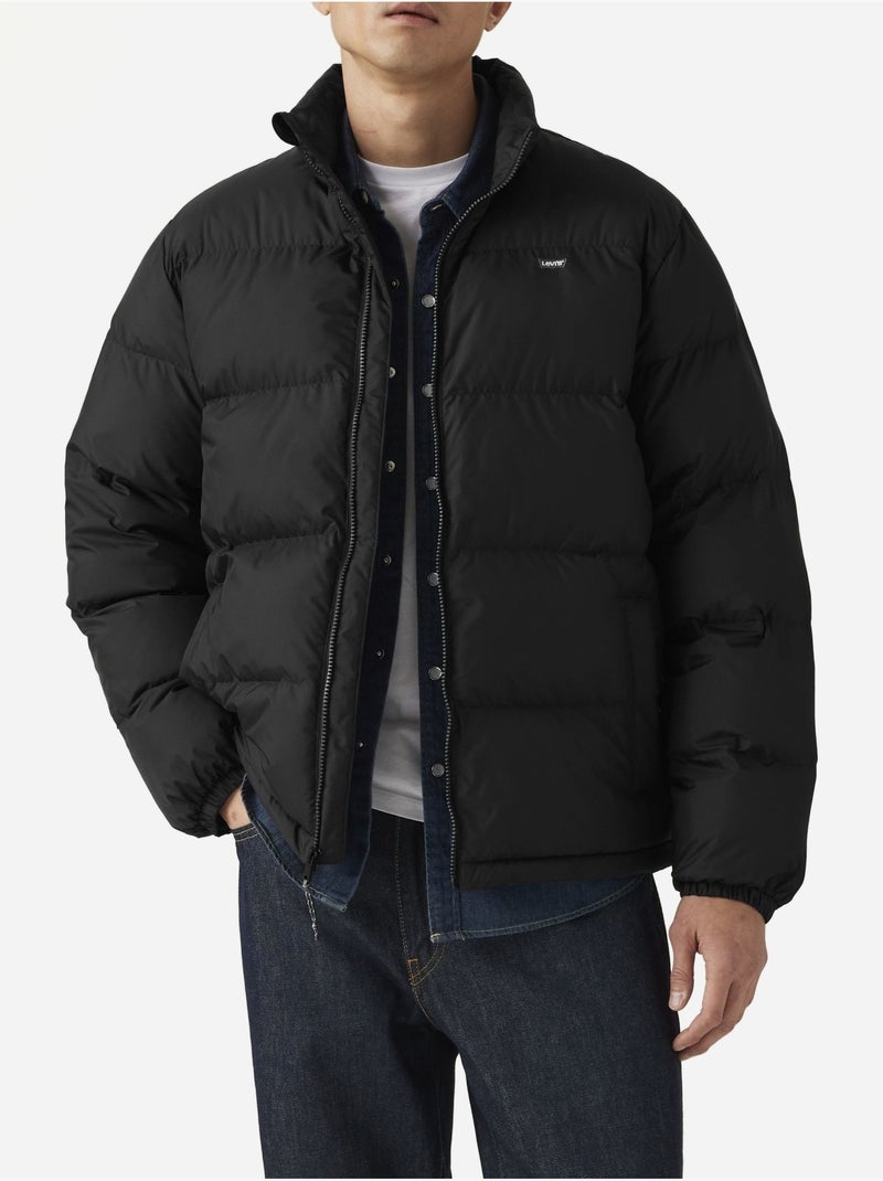Casaco acolchoado com gola alta - levi's Preto - Kiabi