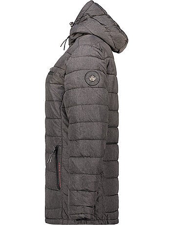 Casaco acolchoado com matelassagem de fantasia e capuz astaneak – canadian peak