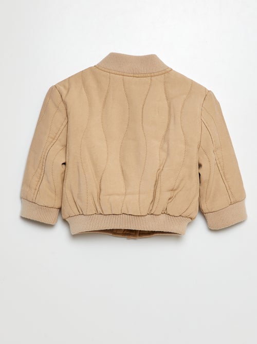 Casaco acolchoado com molas de pressão - Kiabi