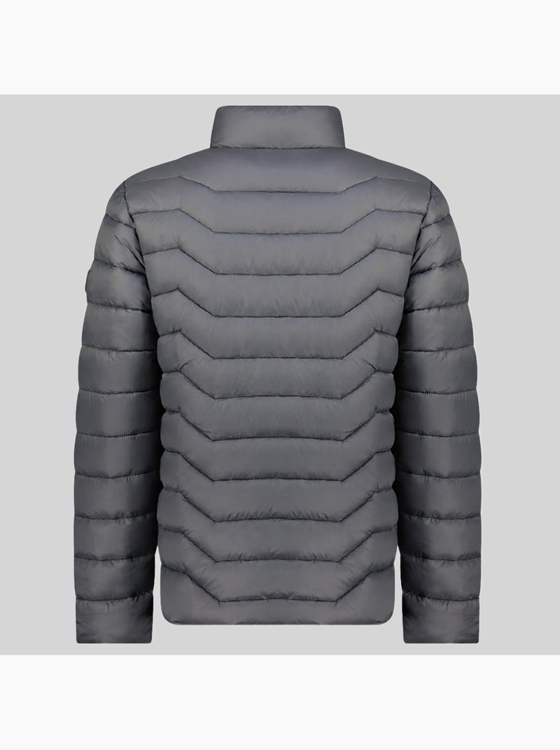 Casaco acolchoado copain basic – geographical norway Cinza escuro - Kiabi