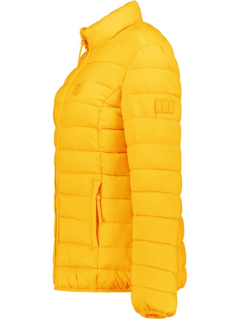 Casaco acolchoado corta-vento akitaleak – canadian peak Mostarda - Kiabi