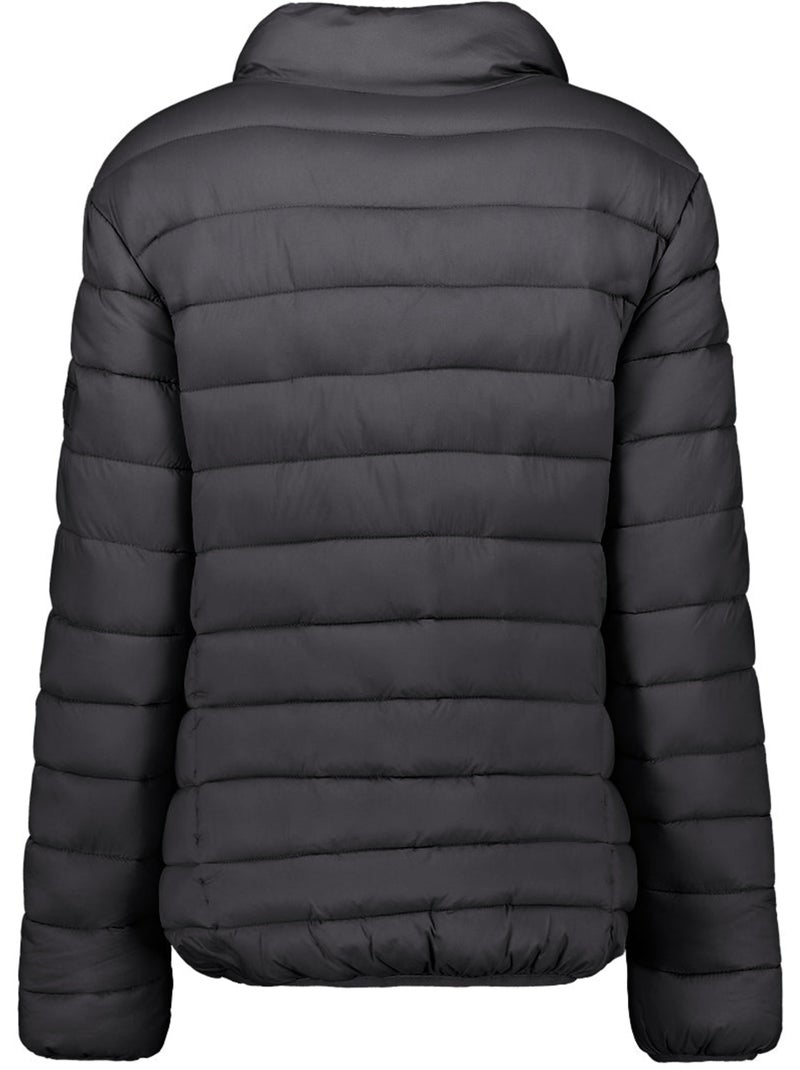 Casaco acolchoado corta-vento akitaleak – canadian peak Preto - Kiabi