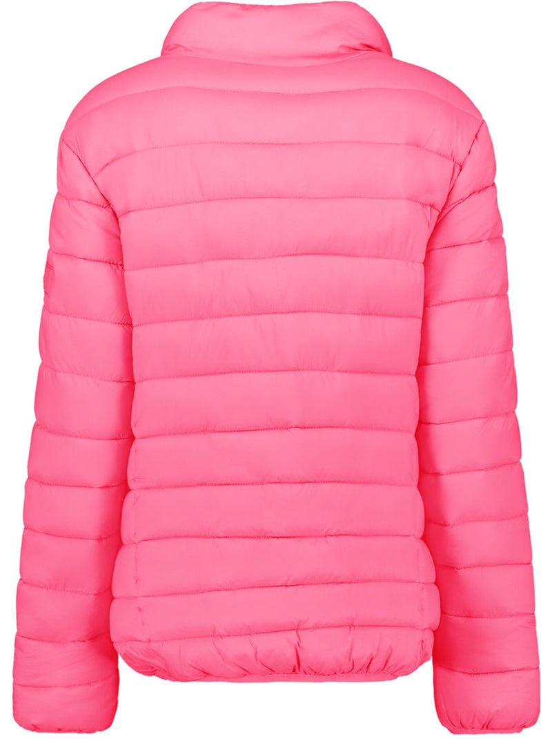 Casaco acolchoado corta-vento akitaleak – canadian peak Rosa-fluo - Kiabi