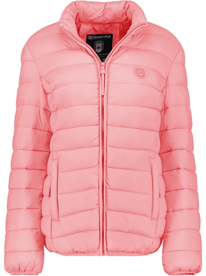 Casaco acolchoado corta-vento akitaleak – canadian peak Rosa velho - Kiabi