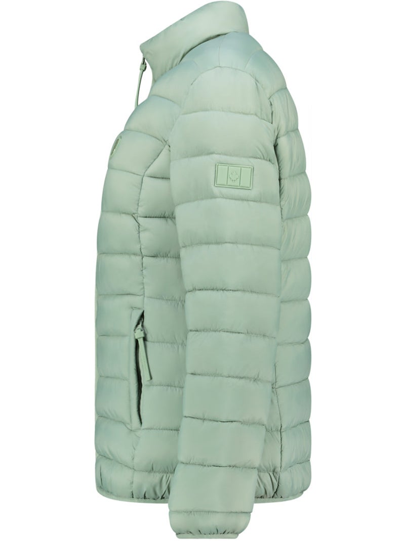 Casaco acolchoado corta-vento akitaleak – canadian peak Verde pastel - Kiabi