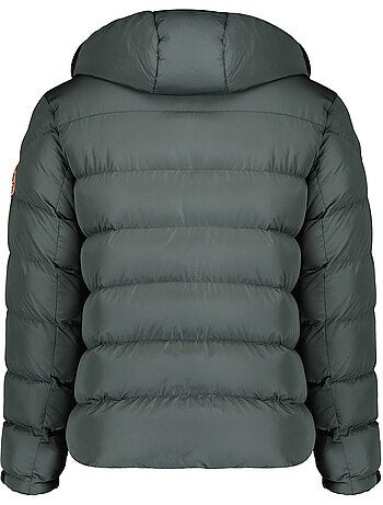 Casaco acolchoado corta-vento com gola subida ardent – canadian peak