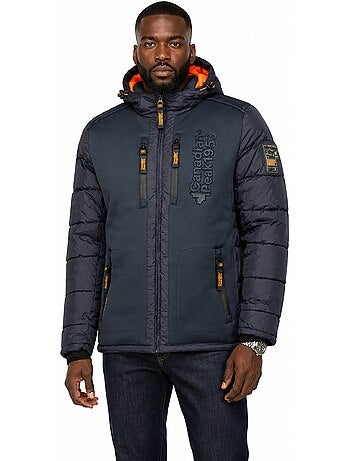 Casaco acolchoado corta-vento com gola subida beachweak – canadian peak
