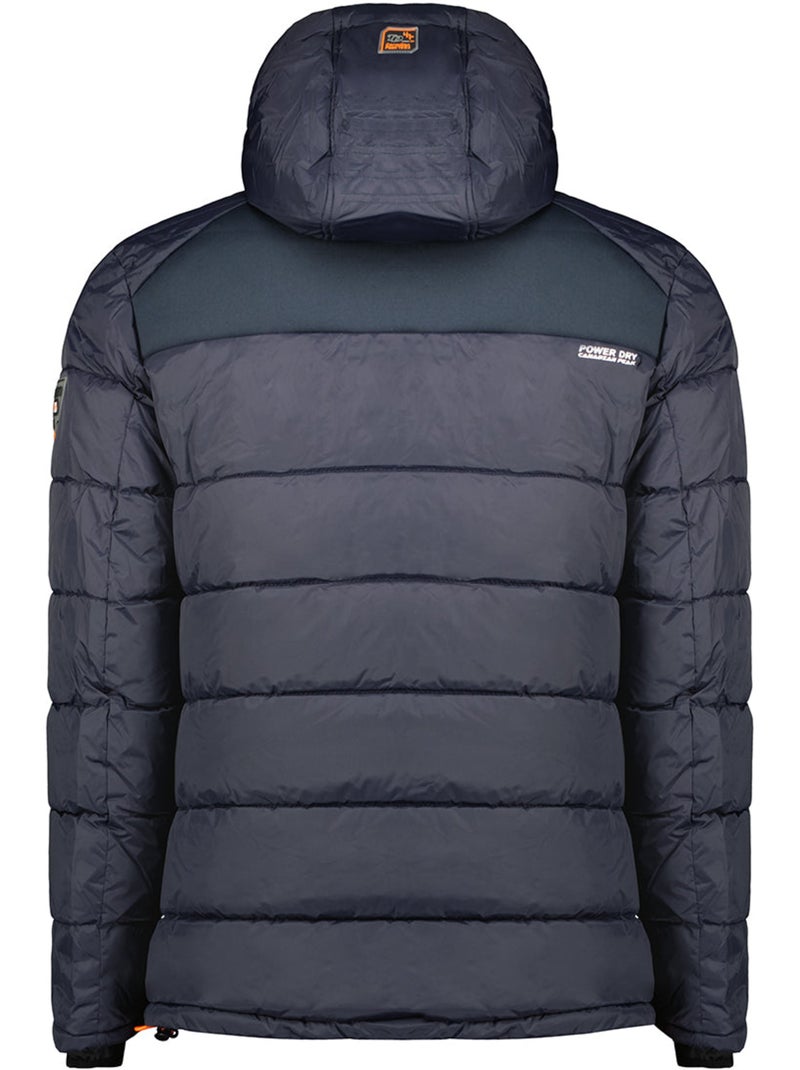Casaco acolchoado corta-vento com gola subida beachweak – canadian peak Azul-marinho - Kiabi