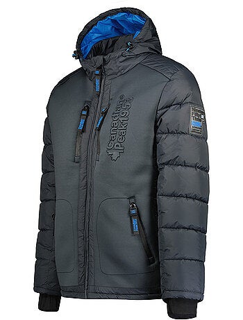 Casaco acolchoado corta-vento com gola subida beachweak – canadian peak