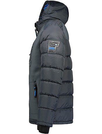 Casaco acolchoado corta-vento com gola subida beachweak – canadian peak