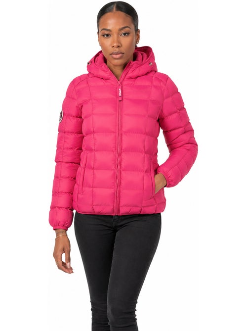 Casaco acolchoado curto com capuz amovível bambolineak – canadian peak - Kiabi Casaco acolchoado curto com capuz amovível bambolineak – canadian peak - Kiabi