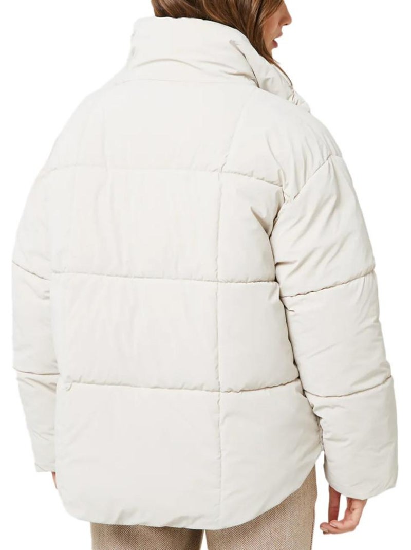 Casaco Acolchoado Écru Vero Moda Roguesia para Mulher Ecru - Kiabi