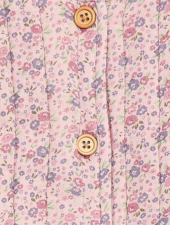 Casaco acolchoado em gaze de algodão