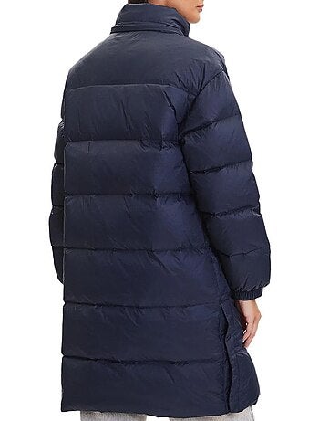 Casaco Acolchoado Feminino Calvin Klein Jeans Essential Azul Marinho