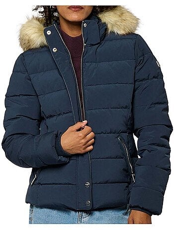 Casaco Acolchoado Feminino Kaporal MIBBY Azul-Marinho