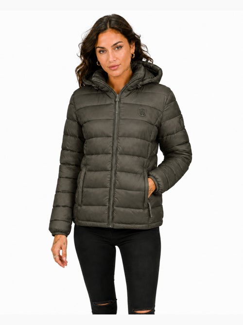 Casaco acolchoado fino com capuz akitaleak – canadian peak - Kiabi Casaco acolchoado fino com capuz akitaleak – canadian peak - Kiabi