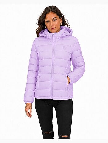 Casaco acolchoado fino com capuz akitaleak – canadian peak