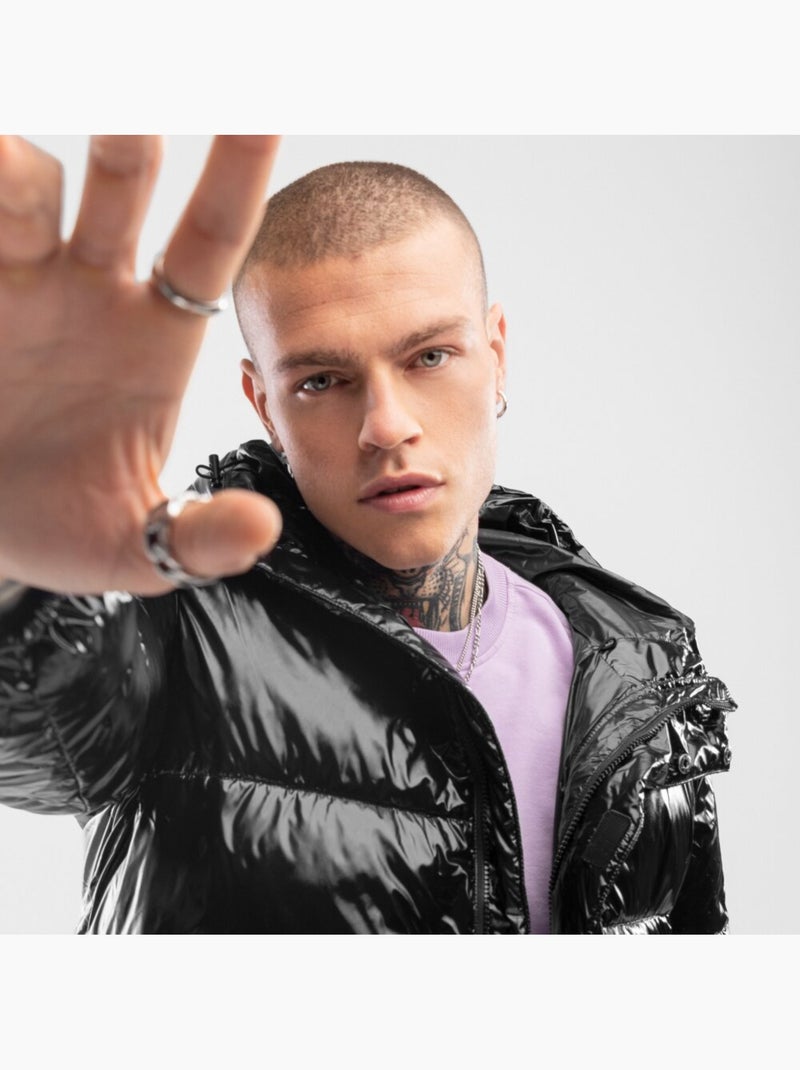 Casaco acolchoado homem Preto - Kiabi