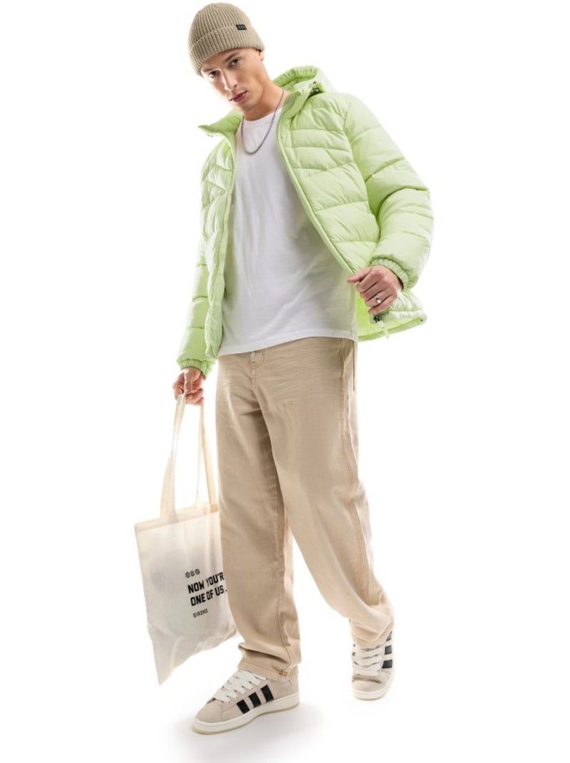 Casaco acolchoado homem Verde - Kiabi