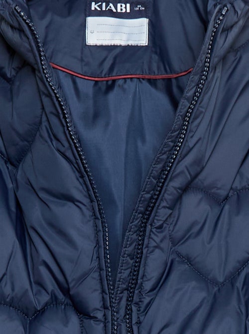 Casaco acolchoado impermeável 'coração' - Kiabi