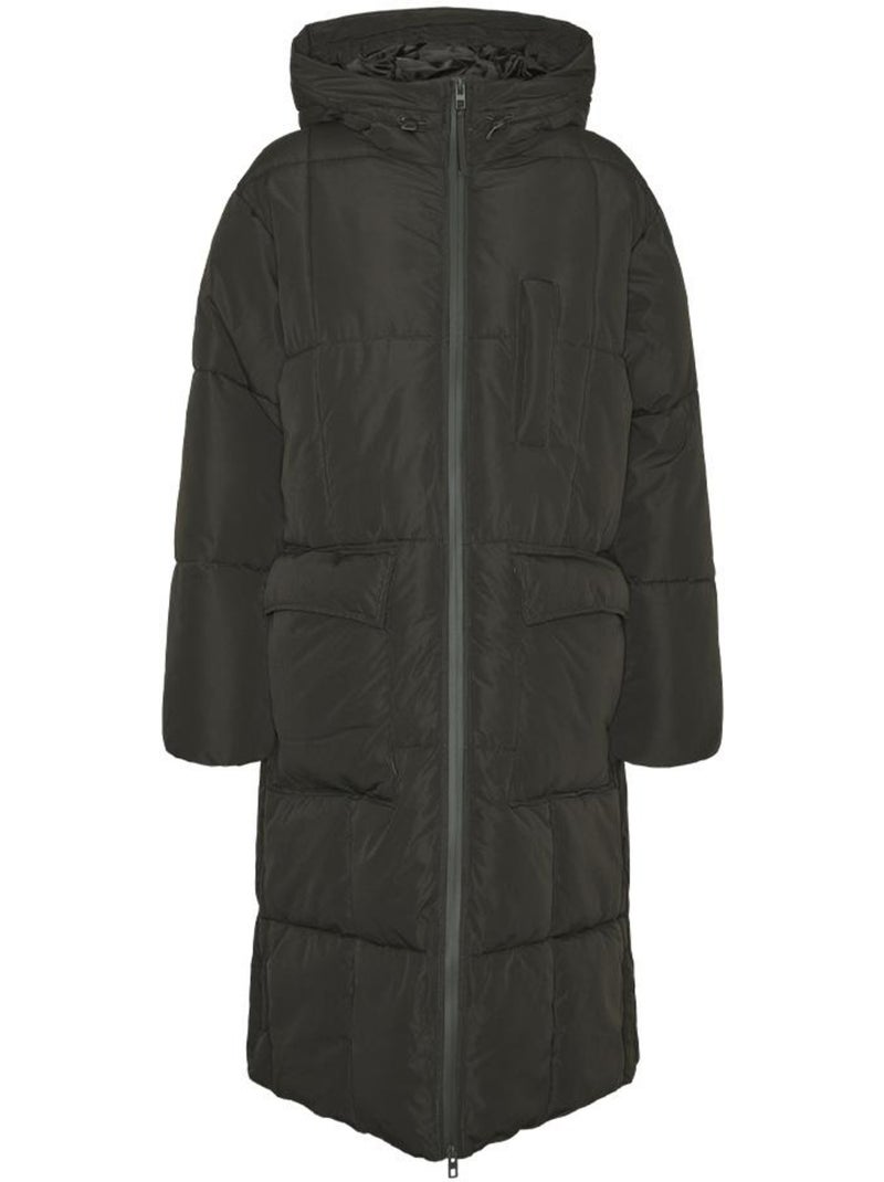 Casaco Acolchoado Kaki Feminino Vero Moda Lanoranja Verde cáqui claro - Kiabi