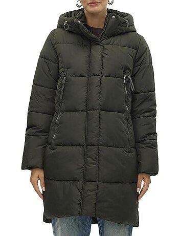 Casaco Acolchoado Kaki Feminino Vero Moda Nova