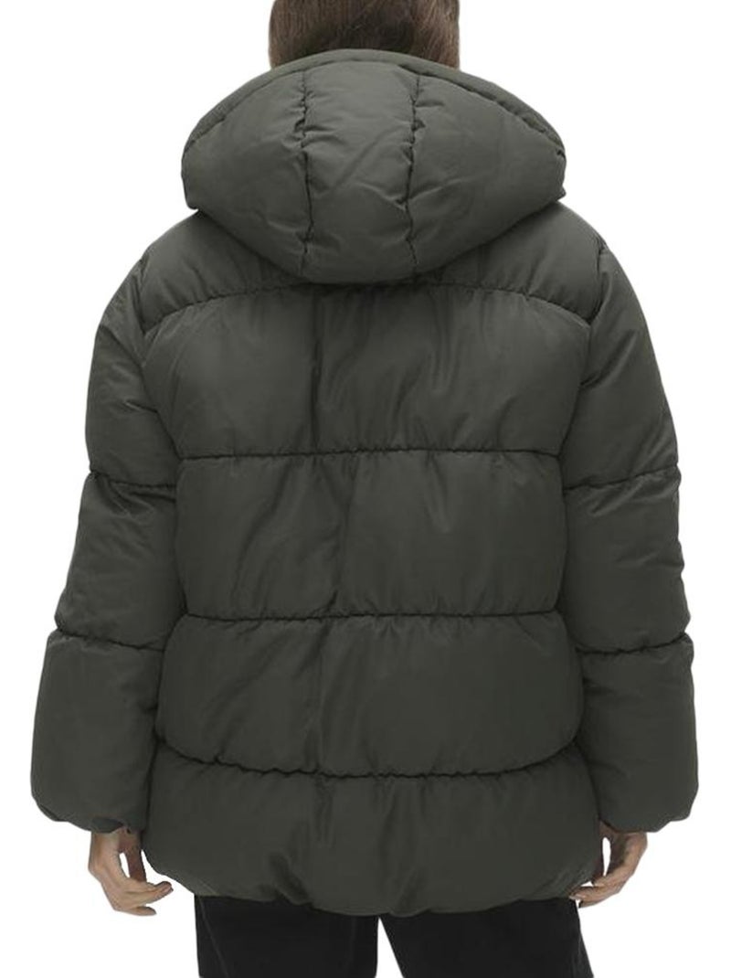 Casaco Acolchoado Kaki para Mulher Vero Moda Nio Verde cáqui claro - Kiabi