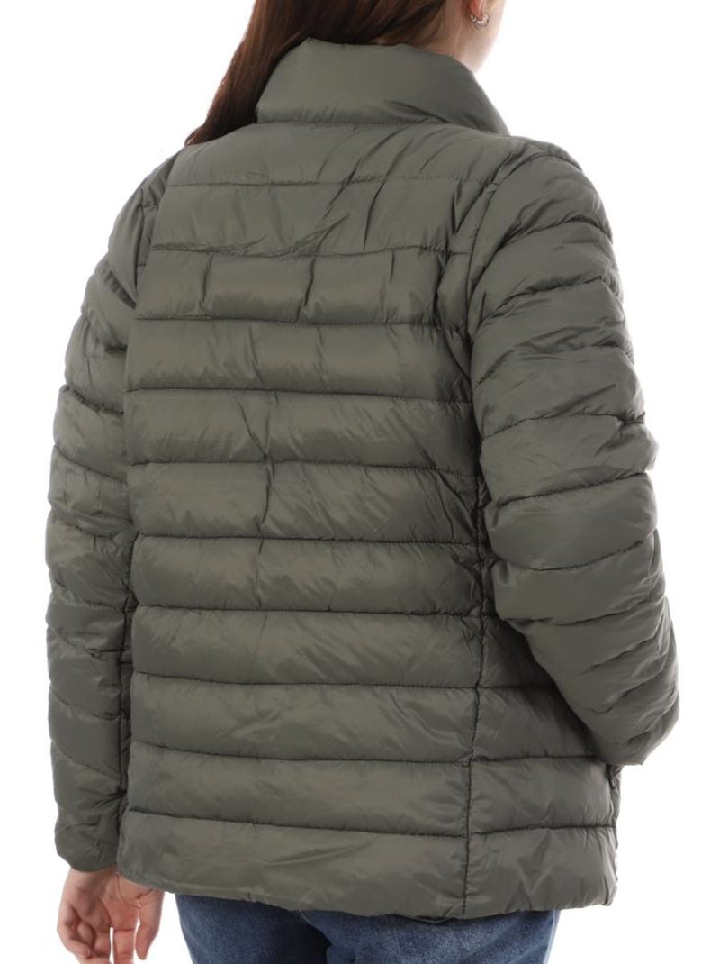Casaco Acolchoado Kaki Teddy Smith Nova para Mulher Verde cáqui claro - Kiabi