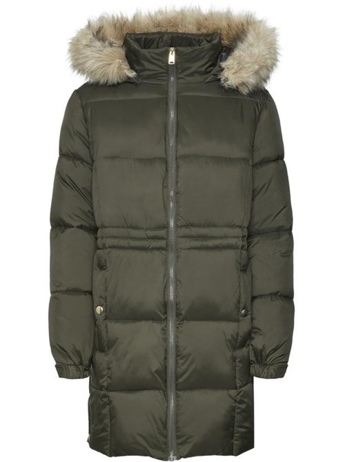 Casaco acolchoado kaki vero moda pinar para mulher - Kiabi Casaco acolchoado kaki vero moda pinar para mulher - Kiabi