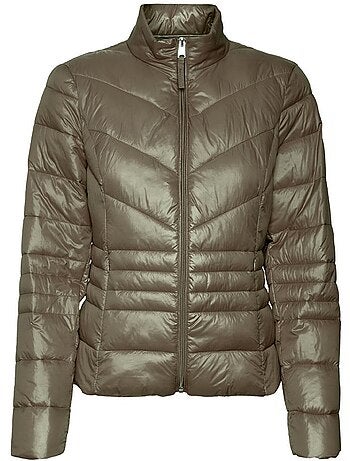 Casaco Acolchoado Kaki Vero Moda Sorayasiv para Mulher