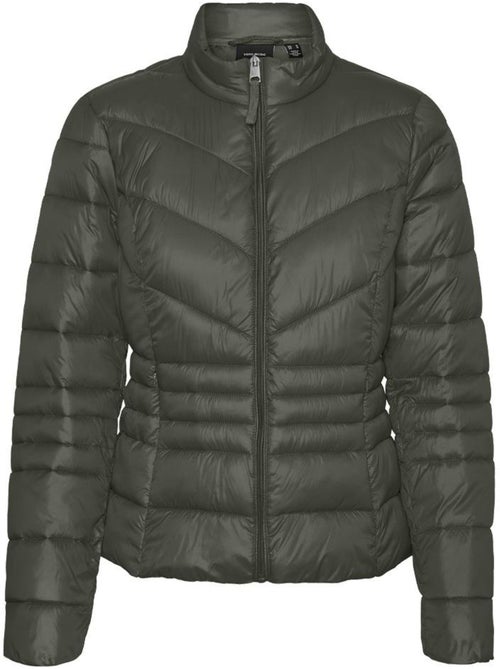 Casaco Acolchoado Kaki Vero Moda Sorayasiv para Mulher - Kiabi Casaco Acolchoado Kaki Vero Moda Sorayasiv para Mulher - Kiabi