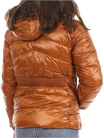Casaco Acolchoado Laranja Teddy Smith B-Blam para Mulher