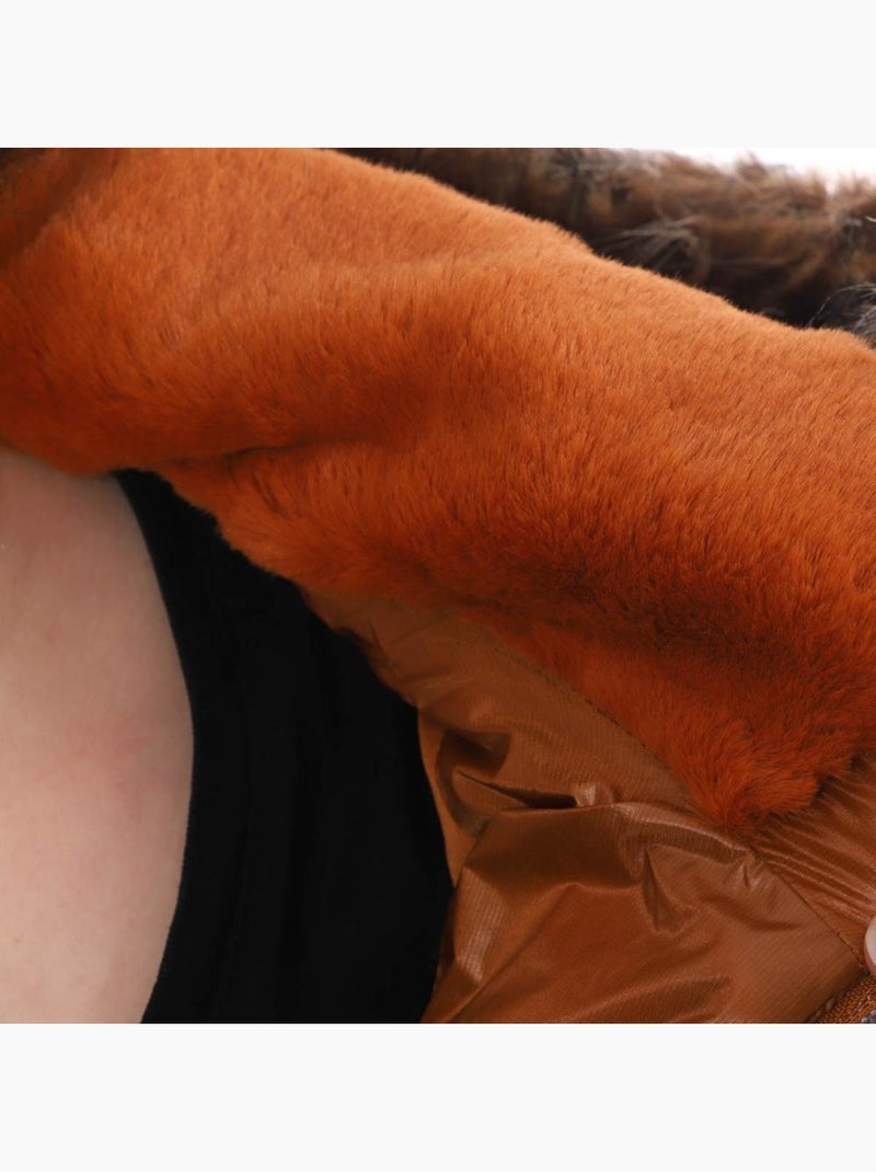 Casaco Acolchoado Laranja Teddy Smith B-Blam para Mulher Laranja - Kiabi
