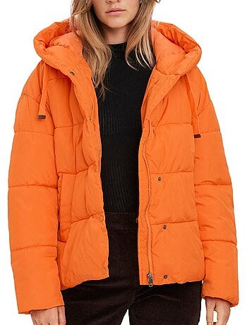 Casaco Acolchoado Laranja Vero Moda Gemmaholly para Mulher
