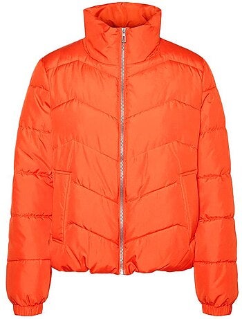 Casaco Acolchoado Cinzento Vero Moda Liga para Mulher